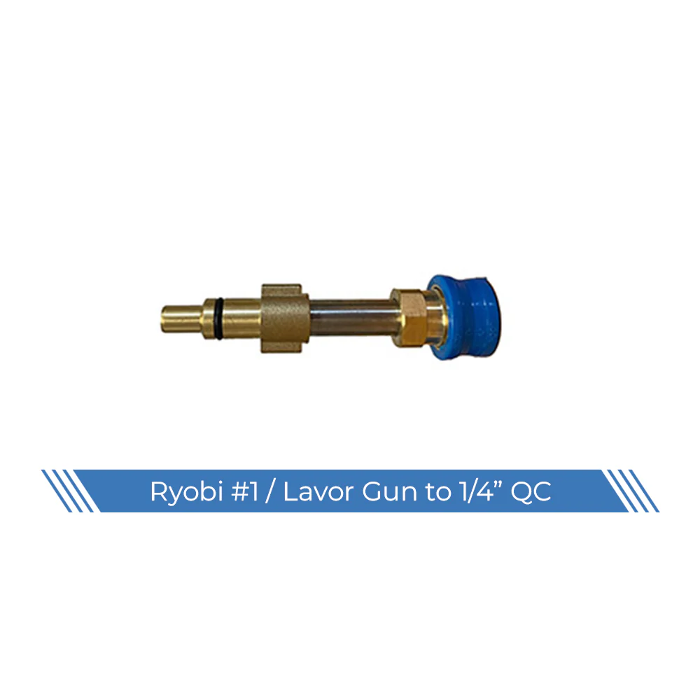 Aquatouch Foam Cannon 1/4" Quick Connect Adaptors - Image 15