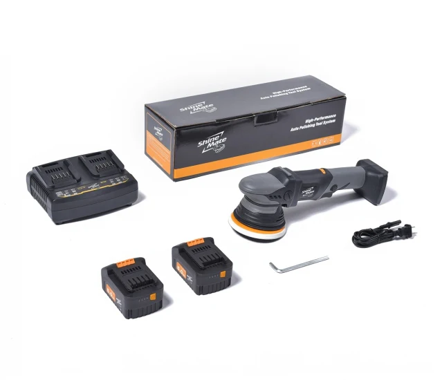 ShineMate EB351 5" 15mm | Cordless Dual Action Car Polisher - Image 3
